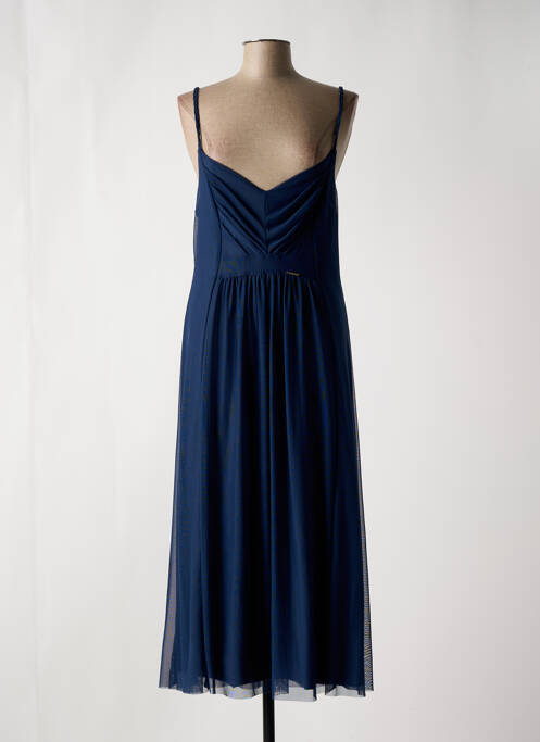Robe longue bleu MALOKA pour femme
