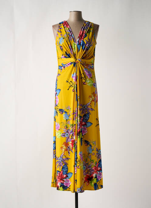Robe longue jaune OSANNA CREAZIONE pour femme