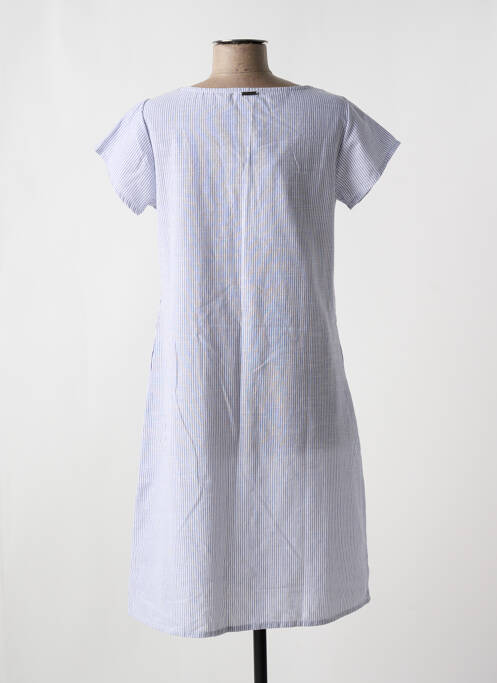 Robe mi-longue bleu AGATHE & LOUISE pour femme