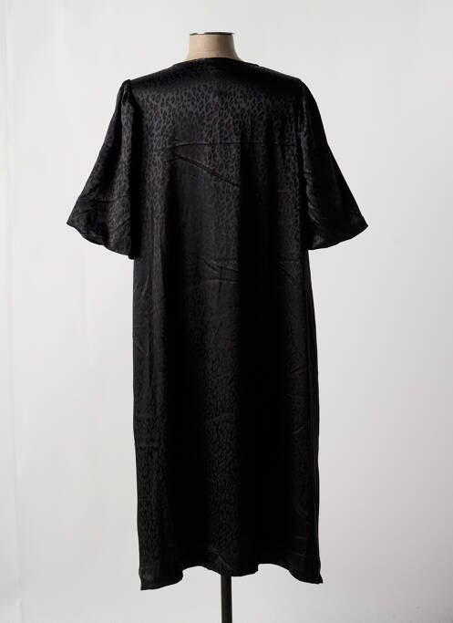 Robe mi-longue noir ZHENZI pour femme