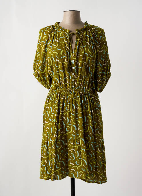 Robe mi-longue vert MD'M pour femme