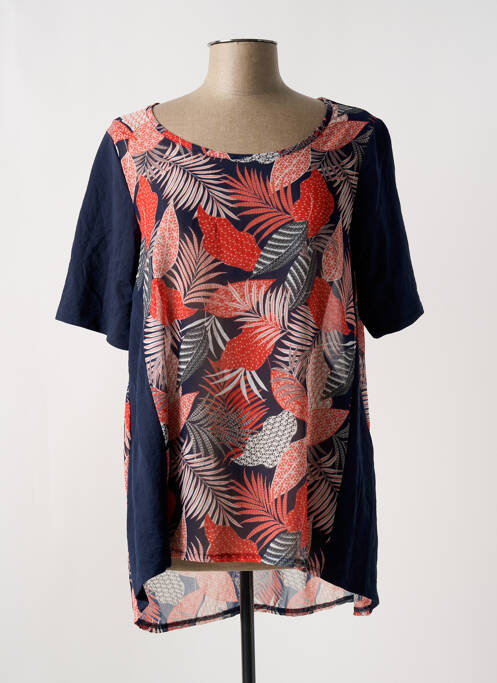 T-shirt bleu G!OZE pour femme