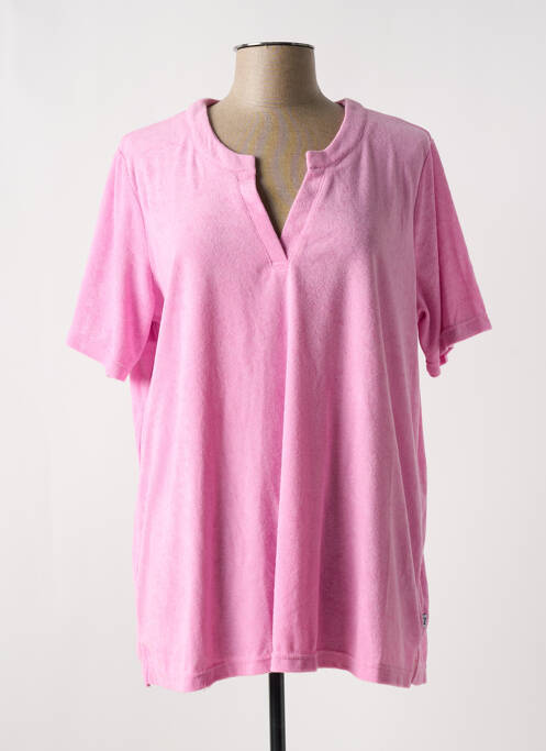 T-shirt rose ZHENZI pour femme