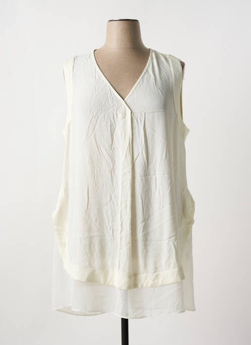 Tunique sans manche beige 3322 pour femme