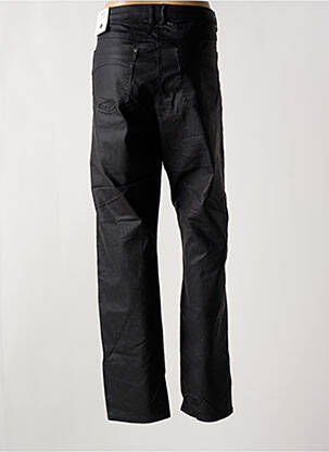 Pantalon slim tissage enduit taille normale noir ZHENZI femme