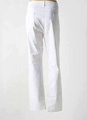 Jeans coupe slim stretch taille normale blanc COUTURIST femme