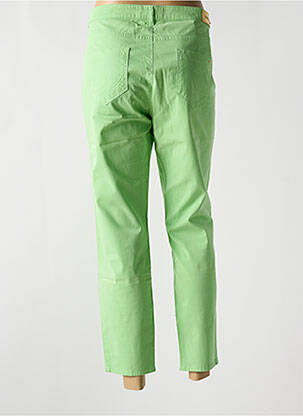 Jeans coupe slim stretch taille normale vert COUTURIST femme