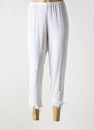 Legging tissage jersey taille normale blanc G!OZE femme
