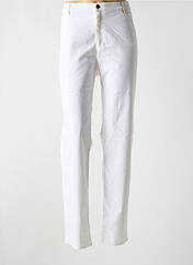 Jeans coupe slim blanc COUTURIST pour femme seconde vue