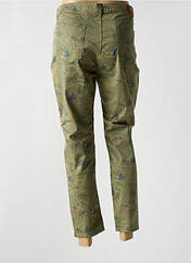 Pantalon 7/8 vert MENSI COLLEZIONE pour femme seconde vue