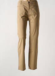 Pantalon chino jaune COUTURIST pour femme seconde vue