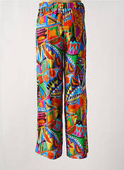 Pantalon large orange MALOKA pour femme seconde vue