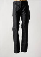 Pantalon slim noir ZHENZI pour femme seconde vue