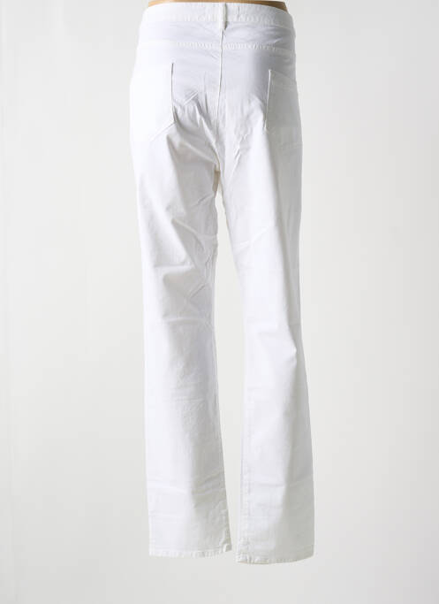 Jeans coupe slim blanc COUTURIST pour femme