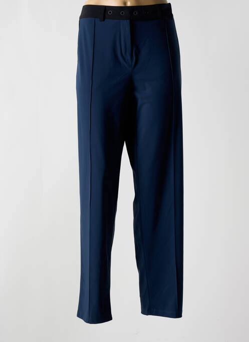 Pantalon droit bleu 3322 pour femme