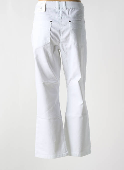 Pantalon flare blanc ZHENZI pour femme