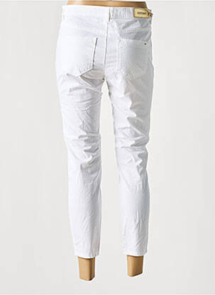 Pantalon 7/8 stretch taille normale blanc COUTURIST femme