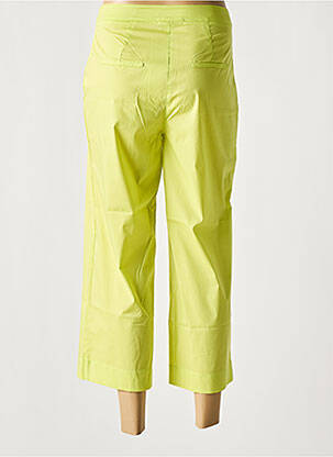 Pantacourt taille haute taille haute vert MALOKA femme