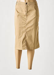 Jupe mi-longue marron COUTURIST pour femme seconde vue