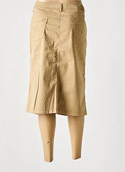 Jupe mi-longue marron COUTURIST pour femme seconde vue