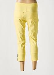 Pantacourt jaune HALOGENE pour femme seconde vue