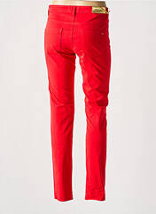 Pantalon slim rouge COUTURIST pour femme seconde vue