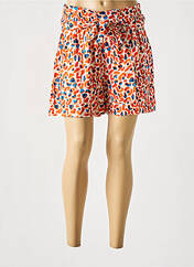 Short orange MD'M pour femme seconde vue
