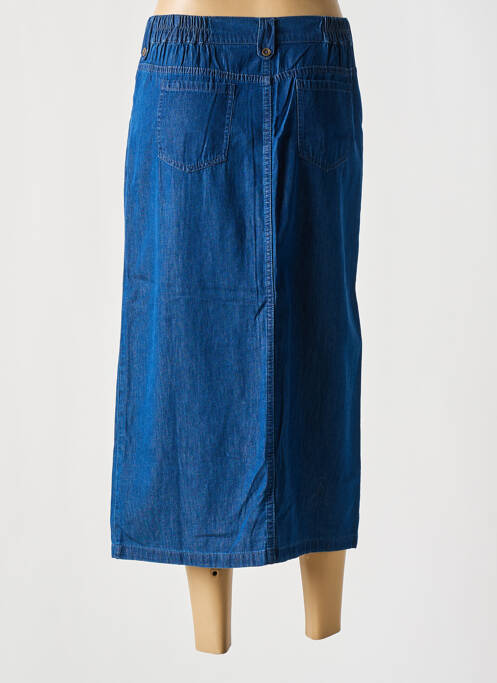 Jupe longue bleu AGATHE & LOUISE pour femme