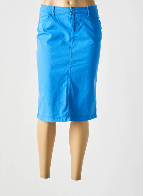 Jupe mi-longue bleu COUTURIST pour femme