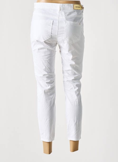 Pantalon 7/8 blanc COUTURIST pour femme