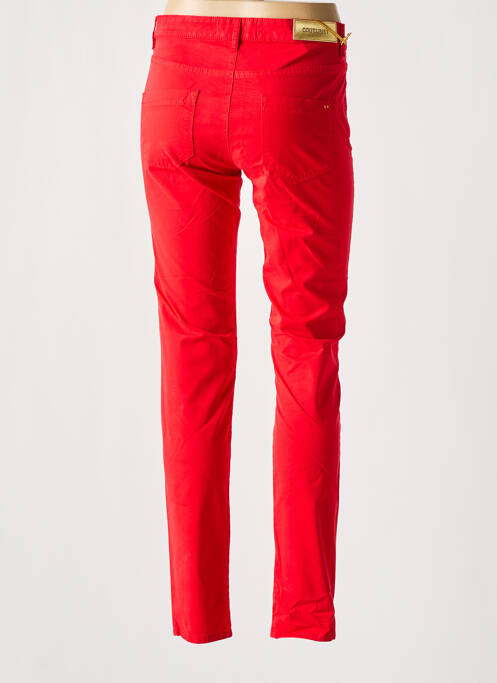 Pantalon slim rouge COUTURIST pour femme