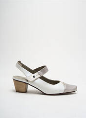 Escarpins blanc DORKING pour femme seconde vue