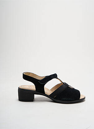 Sandales/nu pieds bout ouvert talon de 4 à 6cm noir ARA femme