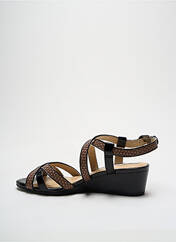 Sandales/Nu pieds noir GEOX pour femme seconde vue