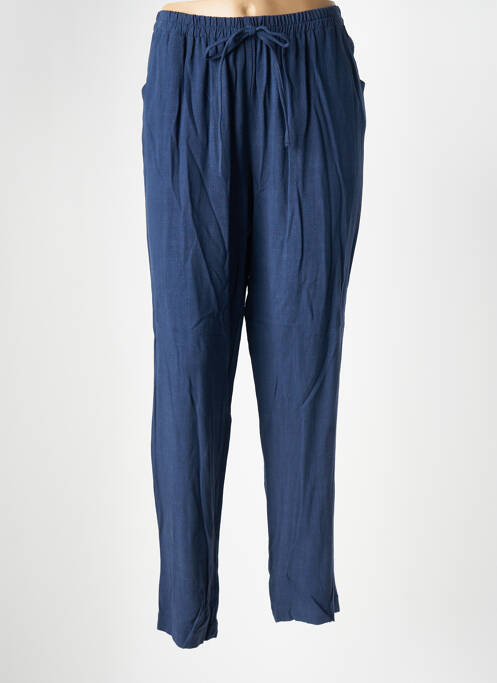 Pantalon droit bleu TELMAIL pour femme