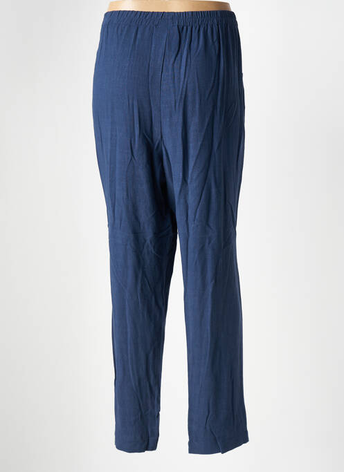 Pantalon droit bleu TELMAIL pour femme