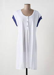 Chemise de nuit blanc BARANDI pour femme seconde vue