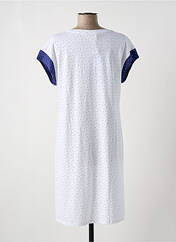 Chemise de nuit blanc BARANDI pour femme seconde vue