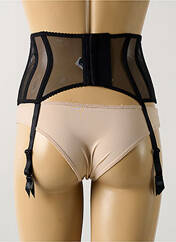 Guêpière/Porte-jarretelle noir AUBADE pour femme seconde vue