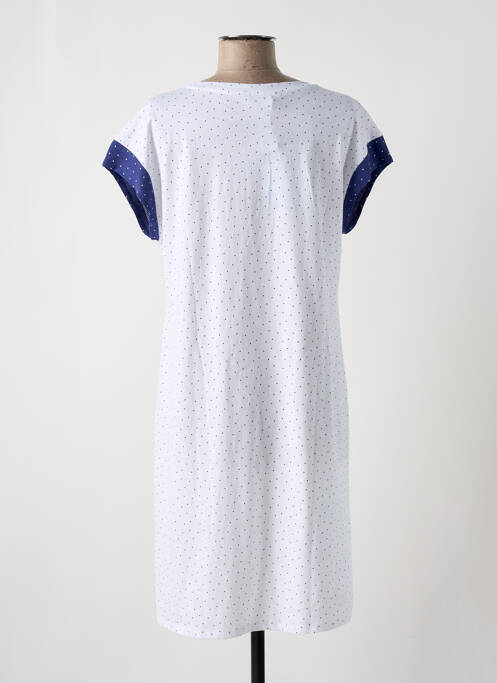 Chemise de nuit blanc BARANDI pour femme