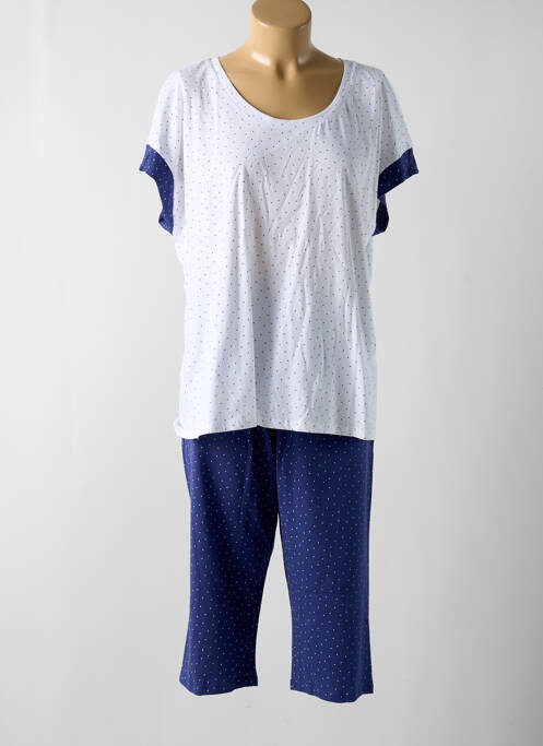 Pyjama bleu BARANDI pour femme