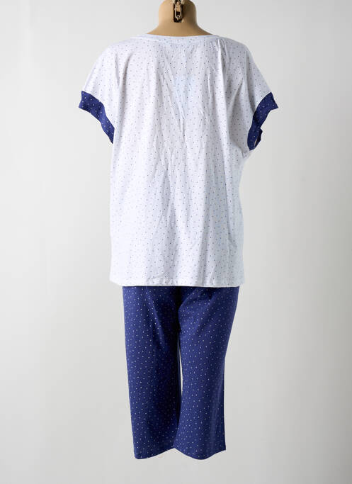 Pyjama bleu BARANDI pour femme