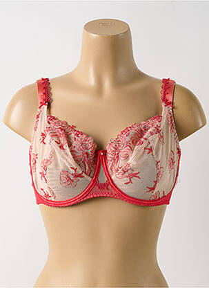 Soutien-gorge effet matière satinée haut soutien-gorge emboitant rose AUBADE femme