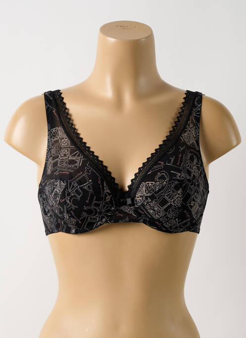 Soutien-gorge noir LOU pour femme