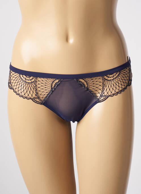 Tanga bleu SIMONE PERELE pour femme