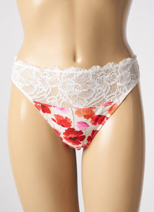 Tanga rouge AUBADE pour femme