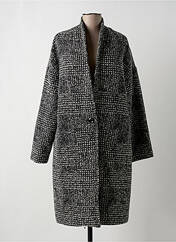 Manteau long noir LA FEE MARABOUTEE pour femme seconde vue
