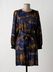 Robe courte bleu LA FEE MARABOUTEE pour femme seconde vue