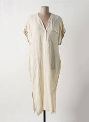 Robe mi-longue beige O'MER pour femme seconde vue