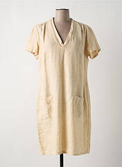 Robe mi-longue beige SIGNE NATURE pour femme seconde vue